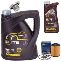 Motor oil set of Engine oil MANNOL ELITE 5W40 API SN /...