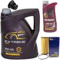 Motor oil set of Engine oil MANNOL Extreme 5W-40 API...