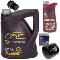 Motor oil set of Engine oil MANNOL Extreme 5W-40 API...