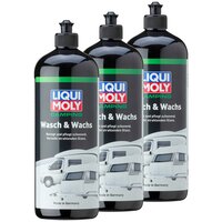 Camping washing shampoo & wax 21809 Liqui Moly 3 X 1 liter